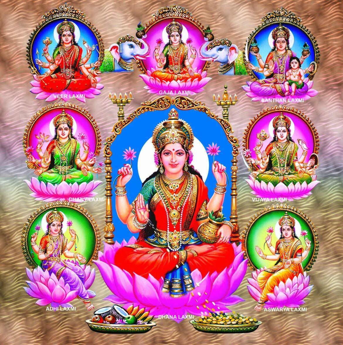 Ashta Lakshmi Puja Rudrakripa
